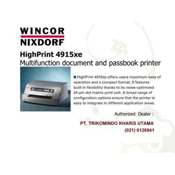 harga printer passbook wincor 4915xe