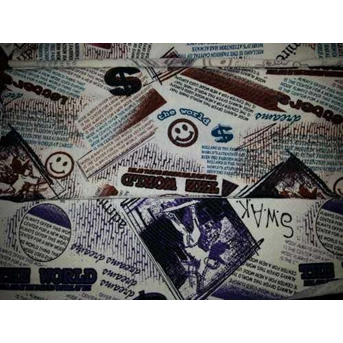 Spandex Balon Corak Koran