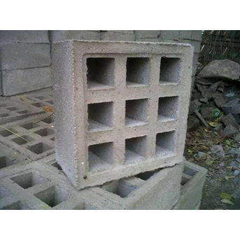 loster jalusi beton ( tampon/ tampias), batako loster