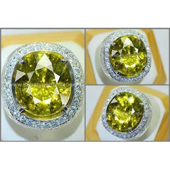 Batu Antik Sparkling Green TOURMALINE ( AT 036)