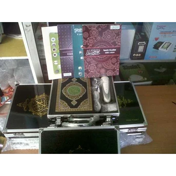 Pen Quran Digital FOCUS ONE Quran dan Terjemahanya Eksklusif dengan Cover Besi
