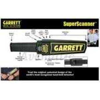 GARRETT METAL DETECTOR SUPER SCANNER