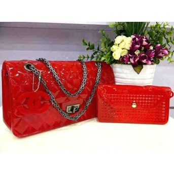 CHANNEL JELLY SET ( RED)