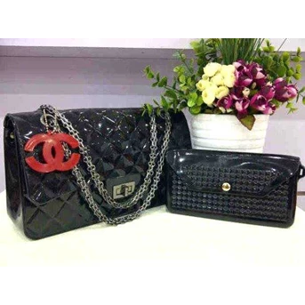 CHANNEL JELLY SET ( BLACK)