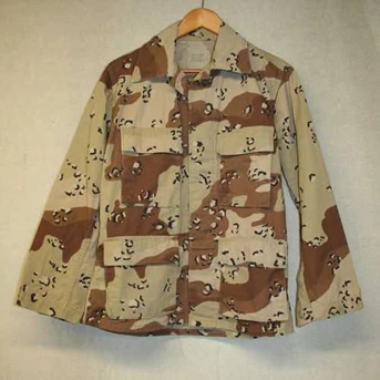 US Military 6-Color Desert Camo BDU Shirt