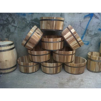 Ember Kayu / Bucket Kayu / Teak Wood Bucket