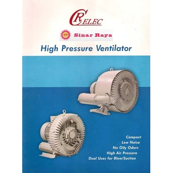 High Pressure Ventilator