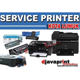 Servis Printer Inject dan Laserjet Kota Luwuk Banggai Sulawesi Tengah