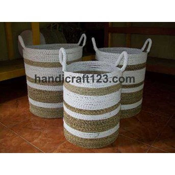 Pandanus Weave Basket