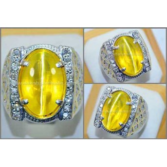 Sparkling Lemon CAT S EYE BIG Size - CE 112