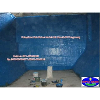 Pelapisan Fiberglass Anti Korosi dan Bocor Untuk Media Beton/ Concrete, Logam/ Besi, Baja