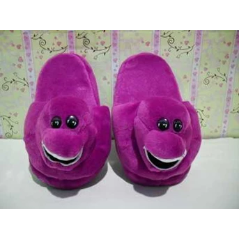 Sandal Boneka Barney ( Dewasa)