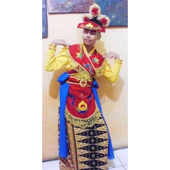 Menerima pesanan pembuatan kostum tari Ngarojeng asal Betawi