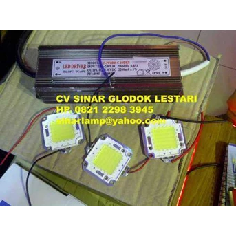 Spare Part Lampu LED Chip 50W Trafo LED Driver