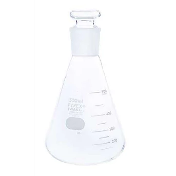 ERLENMEYER FLASK with TS Glass Stopper