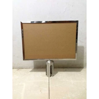 Sign Board tiang antrian / Sign board queue stand