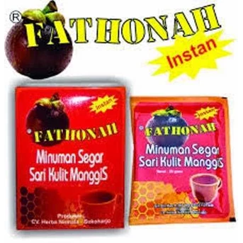 FATHONAH “ Minuman Sari Kulit Manggis Instan”