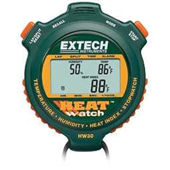 Extech HW 30 Stopwatch, Heat Index