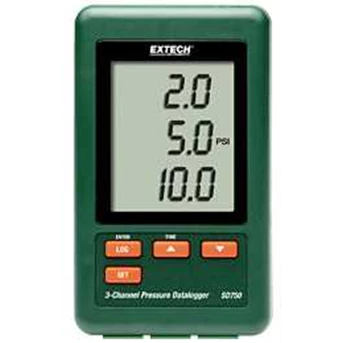 Extech SD750 - 3 Channel Pressure Data logger