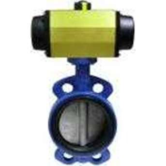 BUTTERFLY VALVES with PNEUMATIC ACTUATOR