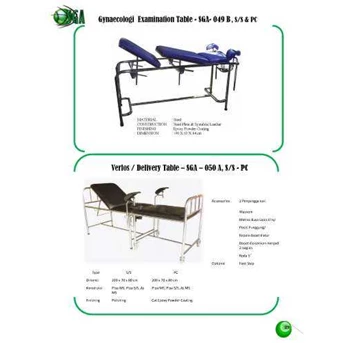 Gynaecologi Examination Table-SGA-049 B, S/ S, PC & Verlos / Delivery Table-SGA-050 A, S/ S-PC