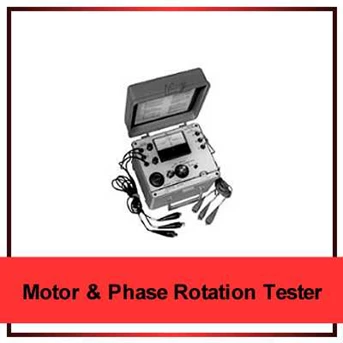 Megger Motor and Phase Rotation Tester