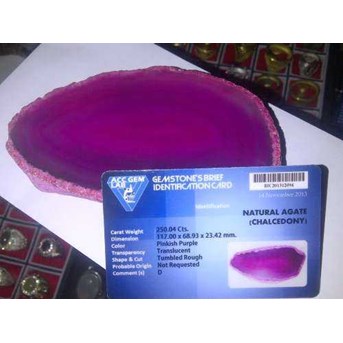 Natural Agate ( Chalcedony)