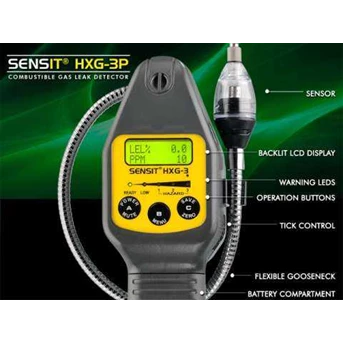 SENSIT® HXG-3P Combustible Gas Leak Detector, Jual Combustible Gas Leak Detector LEL, ppm - HXG-3P SENSIT