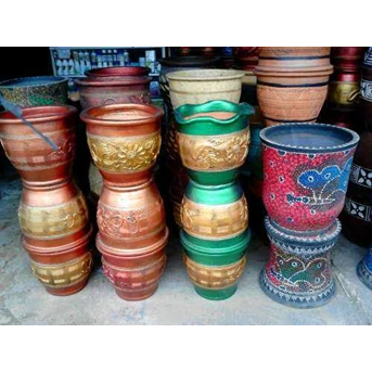 pot gerabah/ vas tanaman/ pot keramik