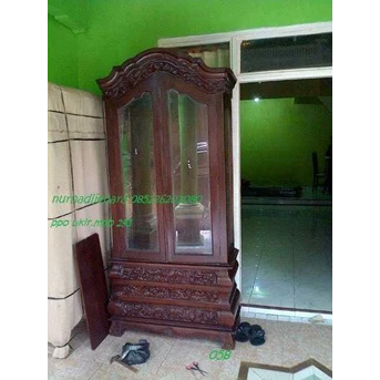 almari pajangan ppo ukiran.mpb293