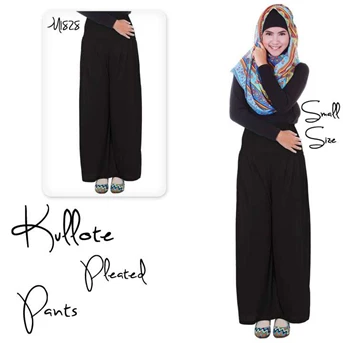 Grosir Baju Muslim Wanita Kullote Pants 1 Warna Small Size