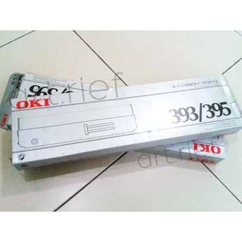 OKI Black Ribbon Cartridge 393/ 395