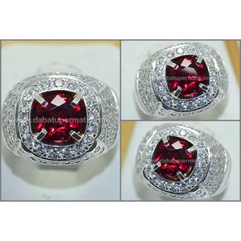 Elegant Pigeon Blood RED GARNET Crystal Mulus - RGR 005