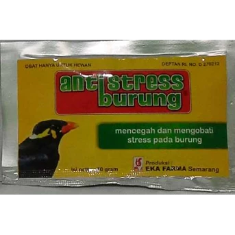Obat anti stress BURUNG
