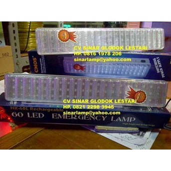 Lampu Emergency LED Rechargeable CMOS HK 60L