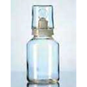 DURAN* ACID BOTTLE, with standard ground pennyhead stopper, AMBER 1000ml