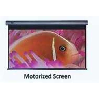 LAYAR Motorized Screen Projector dipekanbaru