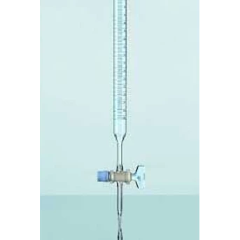 DURAN* Burette with straigh standard, PTFE Stopcock, CLASS AS, capacity 50ml