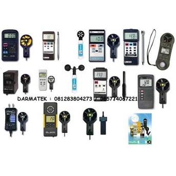 LUTRON LM8000 Anemometer, Humidity, Light Meter