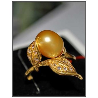 CINCIN EMAS DAUN ( CE 02 )
