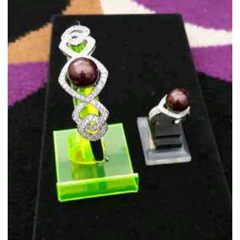 GELANG & CINCIN RHODIUM ( GCR 01