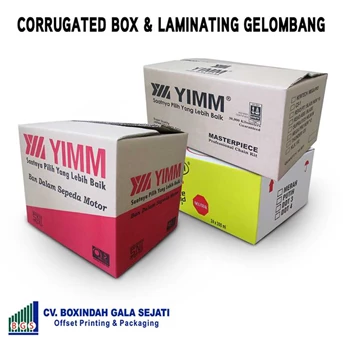 CORRUGATED BOX dan LAMINATING GELOMBANG