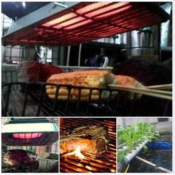 Pemanggang Infra Red [ Biogas] - Barbeque Grill [ Biogas Fuel]