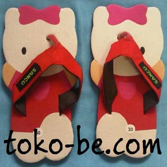Sancu - Sandal Lucu - Kiti Merah - toko-be.com