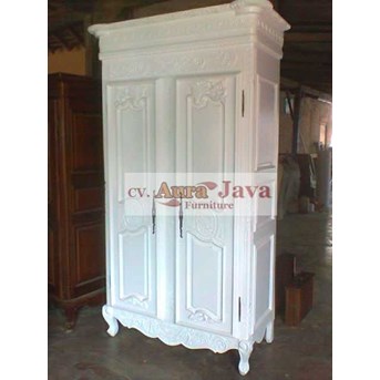 JL-001 lemari 2 pintu lemari antik jepara indonesia french style