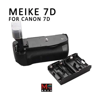 Meike MK-7D Battery Grip Canon DSLR EOS 7D + 1x Battery 3rd Party ~ Surabaya