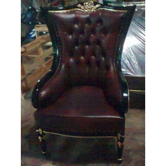 Sofa chesterfiild Classic Mahogany furniture Indonesia aura java YO2-KS3