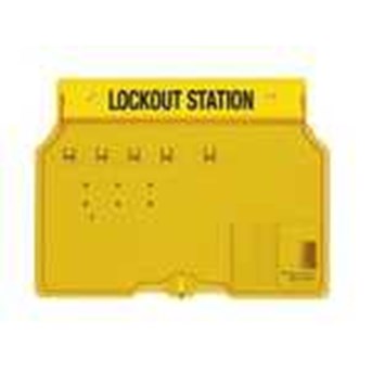 Plastic 4 Lock Padlock Station 1482B