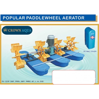 kincir air tambak udang atau paddle wheel aerator merk crown aqua-1