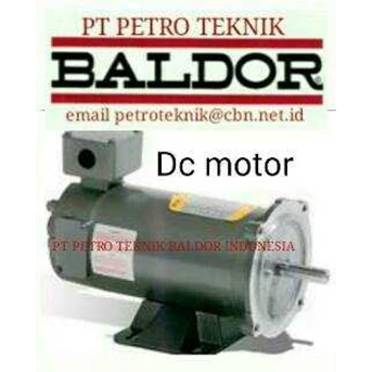 BALDOR DC MOTOR IEC STANDARD PERMANENT MAGNET PT. PETRO TEKNIK BALDOR